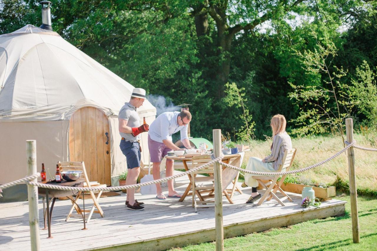 Вилла Yurtshire Fountains - Wensley Yurt Рипон Экстерьер фото