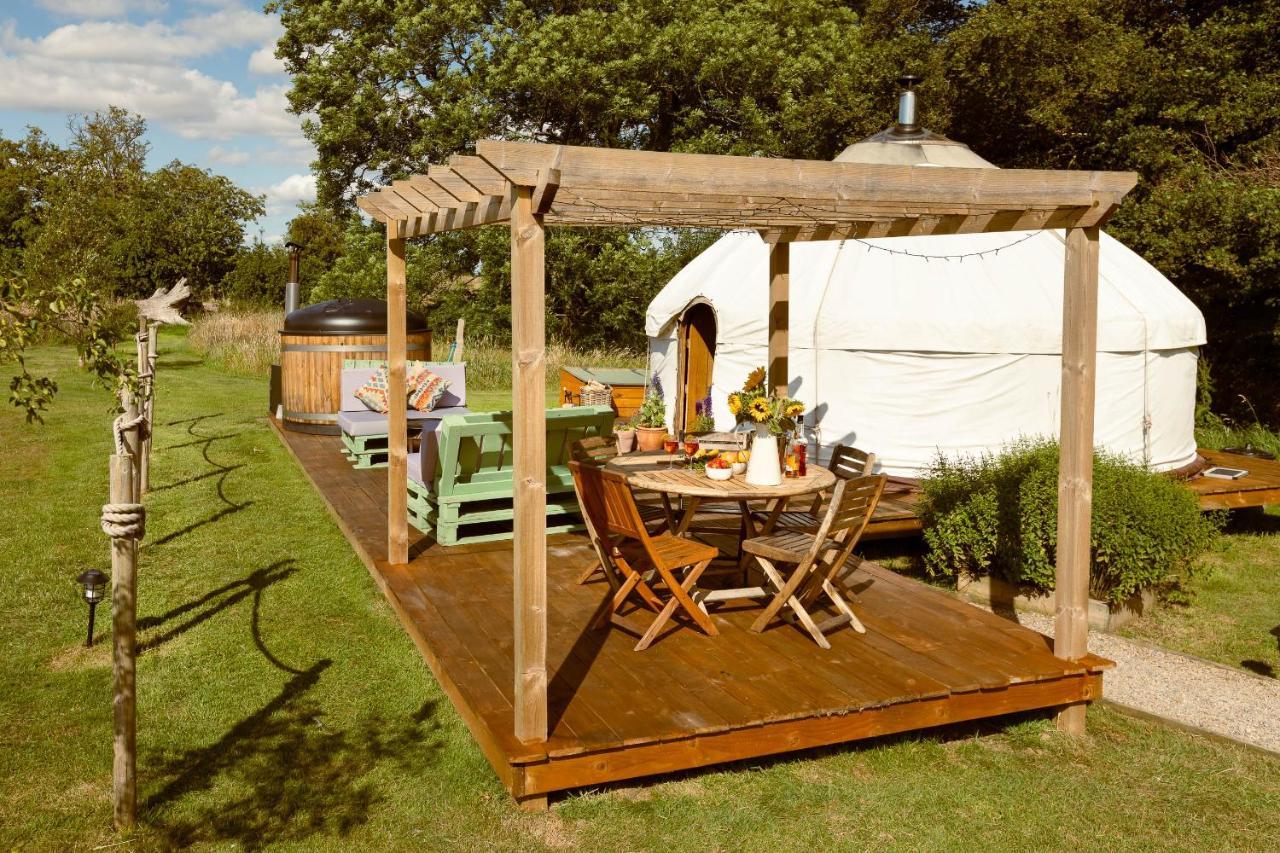 Вилла Yurtshire Fountains - Wensley Yurt Рипон Экстерьер фото