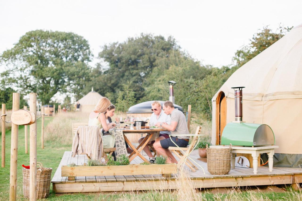 Вилла Yurtshire Fountains - Wensley Yurt Рипон Экстерьер фото